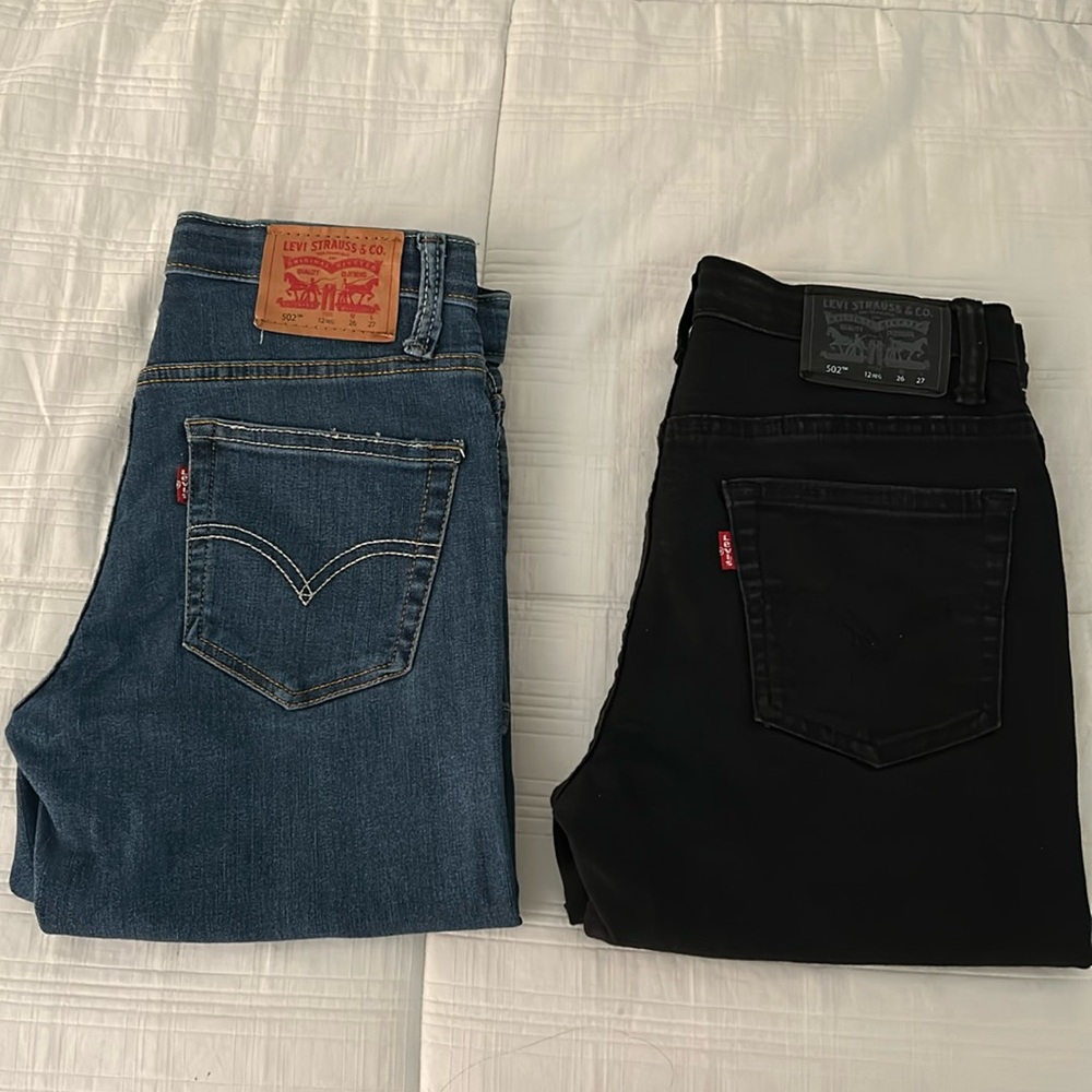 Levi’s 502 jeans for boys size 12 REG